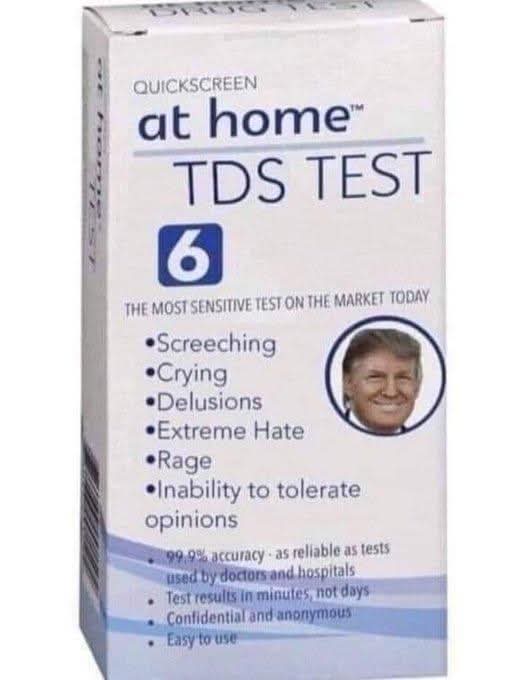 SonjaKeene2's tweet photo. @RepThomasMassie For all of your TDS symptoms 🤣
#GrandstandingFraud https://t.co/euWiJCfwZf