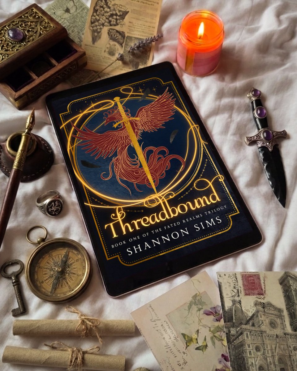 _Book_Island_'s tweet photo. THREADBOUND by Shannon Sims has me obsessed.  
Disorienting world, thread-based magic that actually feels different, and a slow-burn romance that EARNED it.  
Metra vs Thrae = chef’s kiss. https://t.co/j8u5ya3Age