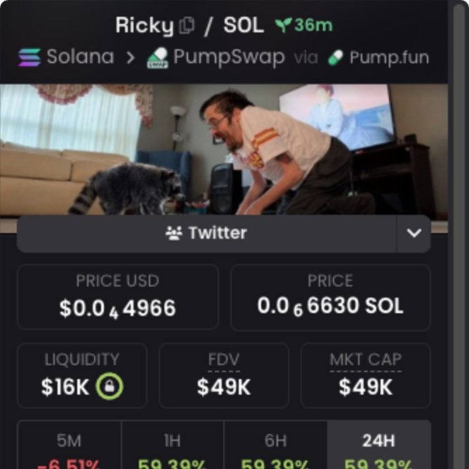 Slasher_Hash_'s tweet photo. $Ricky 

6PkDr62LVXDLajbqi2P4PUkxHy5CQsENx3fNXLN4pump

https://t.co/dXTZNihuid https://t.co/9YIRo9nbh6