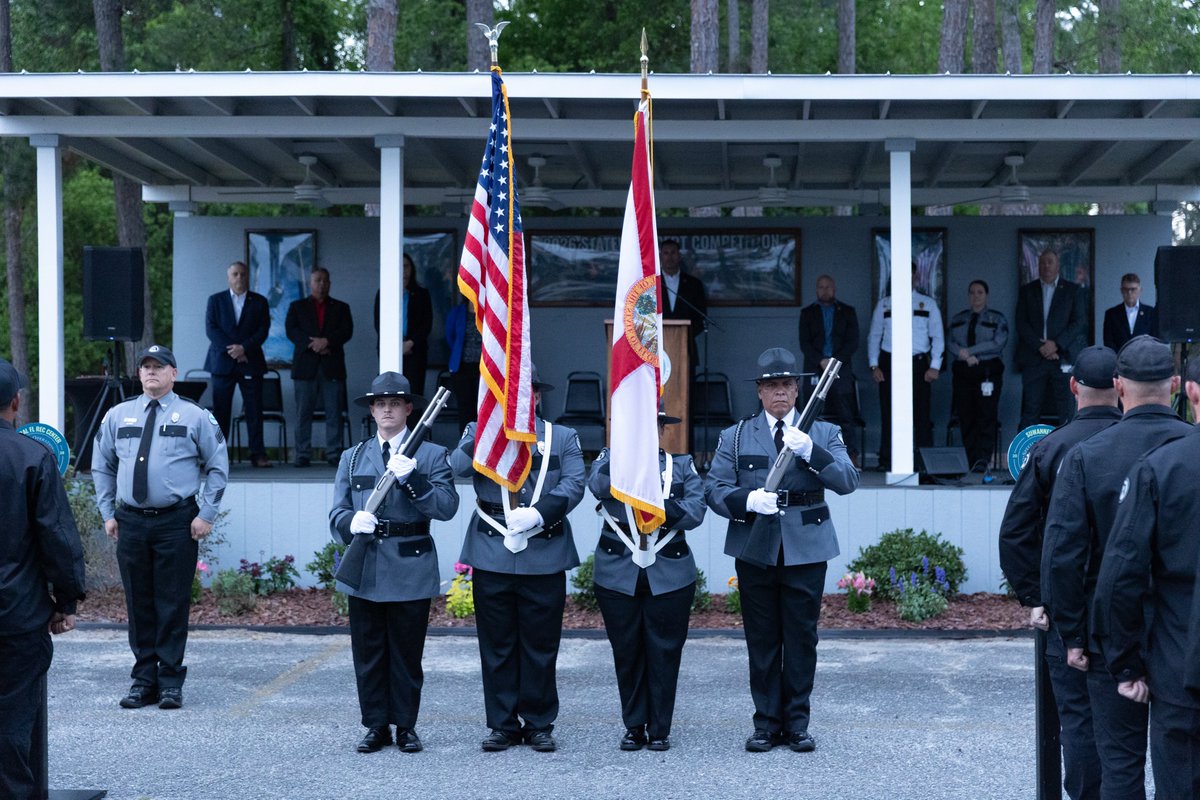 FL_Corrections's tweet photo. The Florida Department of Corrections Honor Guard embodies the pride, honor, and commitment of our agency at ceremonies and events across the state.

Comprised of dedicated volunteers who serve alongside their regular duties, Honor Guard members uphold the highest standards of professionalism while proudly representing FDC’s traditions, values, and unwavering commitment to protecting and serving the people of Florida.