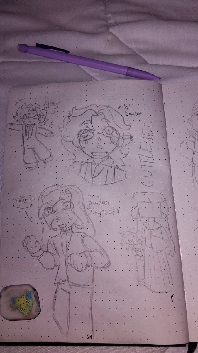 Cuttleveeeesh's tweet photo. Como acho que seria o mini dandan e sua mãe (yippi)
Alem disso perdi meus materiais afs

#ravencove #danteartes #drawing #fanart https://t.co/d7uc5LUgQD