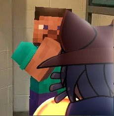Minecraft Steve. tweet media
