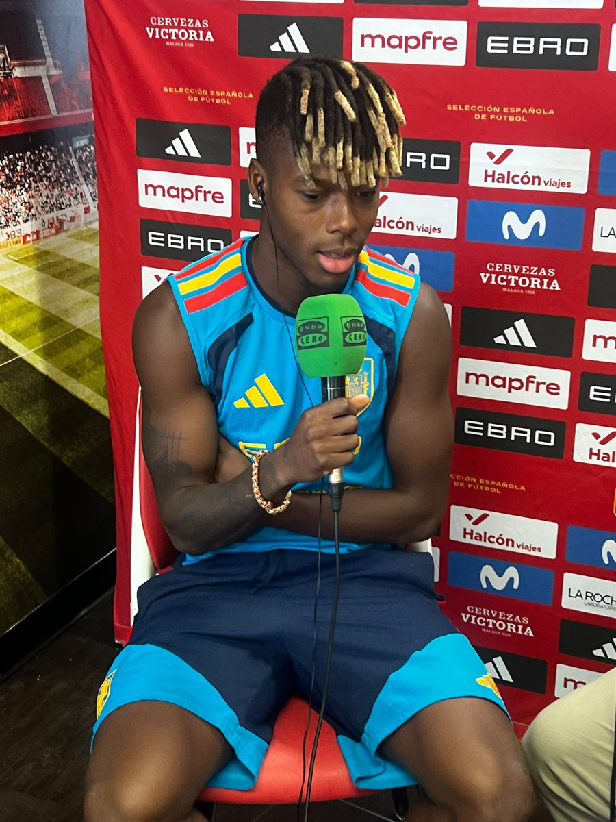 RadioestadioN's tweet photo. 🧠“Las lesiones son parte del fútbol, si han pasado, por algo será; seguro que me ayudan para tener esa fortaleza mental”
Nico Williams sobre la gestión emocional de una temporada marcada por las lesiones
#NicoWilliams #lesiones #Mundial2026 https://t.co/nhPy02TLwr