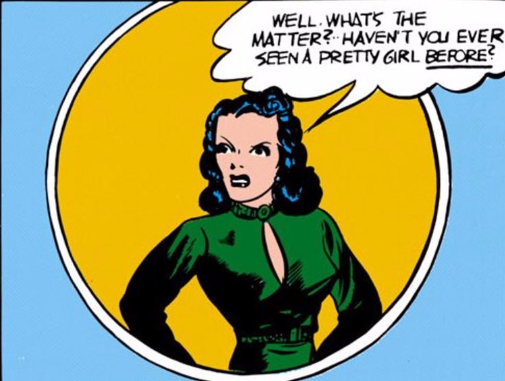 bobaristahelsie's tweet photo. @AegirMio @AmoraEdits @ScarxGuffy @x103p Originally (as in origin in Batman 1) she looked like this. I think a line of comic skins with older costuming and hair could be kind of cool. However, I still always think of Halle Berry when I think of Catwoman. https://t.co/3wyLgiZd3N