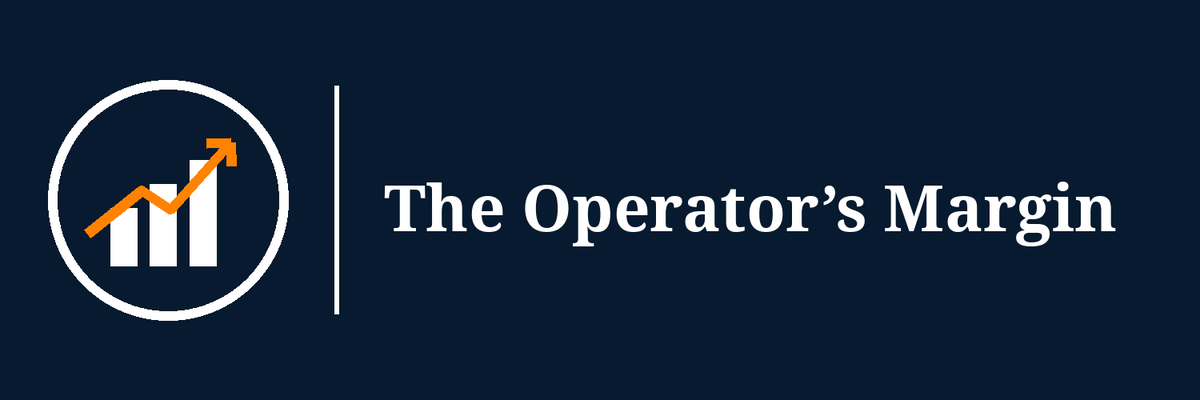DanNolanIII's tweet photo. Welcome to The Operator’s Margin https://t.co/l3MET6nkNh https://t.co/PrSA6LIarT