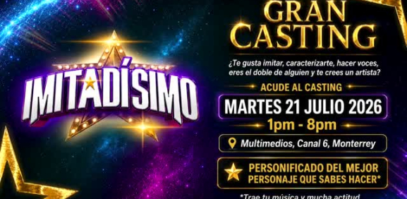 multimediostv's tweet photo. Gran CASTING de "Imitadísimo" | #Canal6 

➡ https://t.co/X2qby2g52L https://t.co/mf10bDB4zt