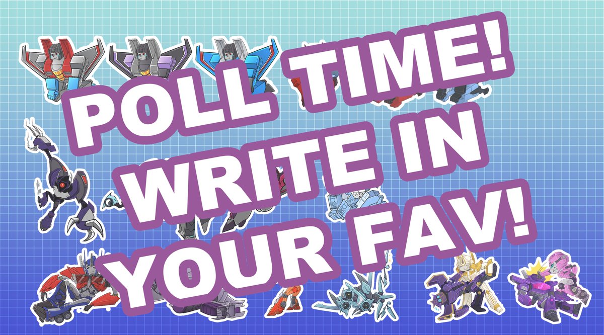 treaharts's tweet photo. POLL TIME!  Transformers fan I need yall's help, which blorbo should i make a charm of next?

You can also suggest new ones!
link to poll in replies https://t.co/vOJVQ5XNY3
