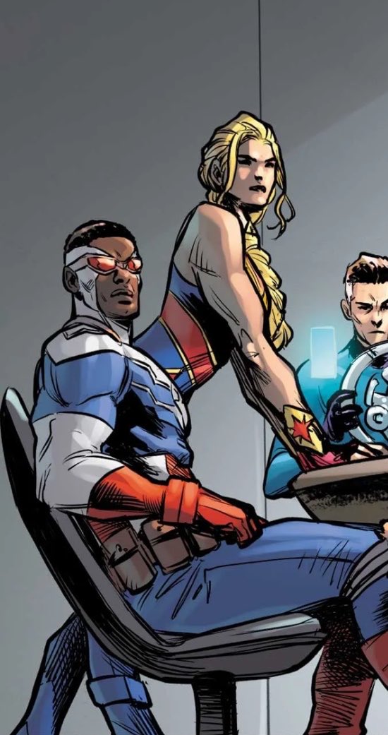 CaptMarvelNews's tweet photo. THE CAPTAINS SHOULD BE LEADING THE AVENGERS TOGETHER. PERIOD. https://t.co/1C9AMGwYcn
