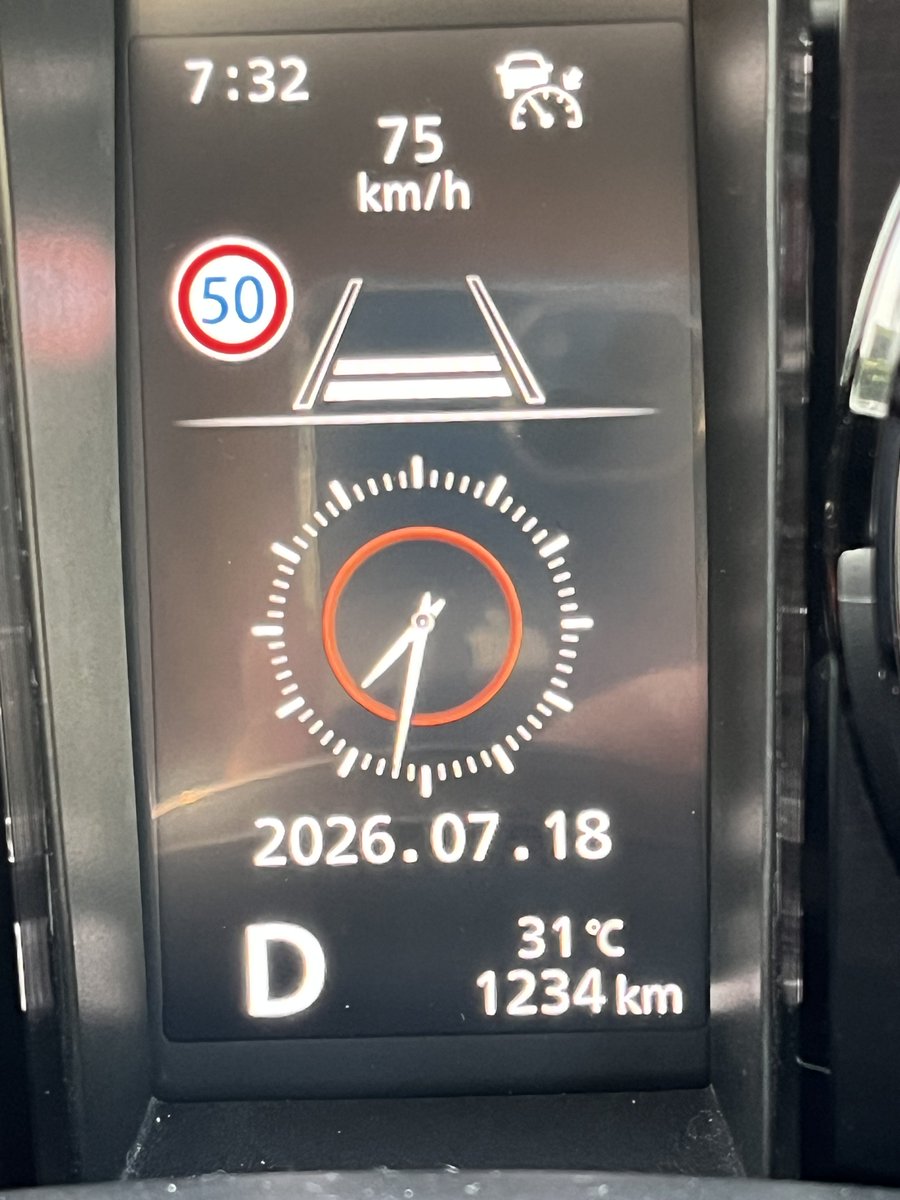 kobac_system's tweet photo. ☀️31😅🚙1234km🍀大津出張
#JB74W https://t.co/6L7w3nCXZu