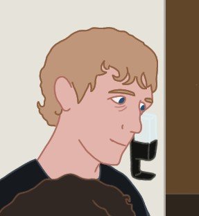 _Hufflewaffle's tweet photo. Artfight making me draw the pitt characters for the first time. https://t.co/ffTJiCIt40