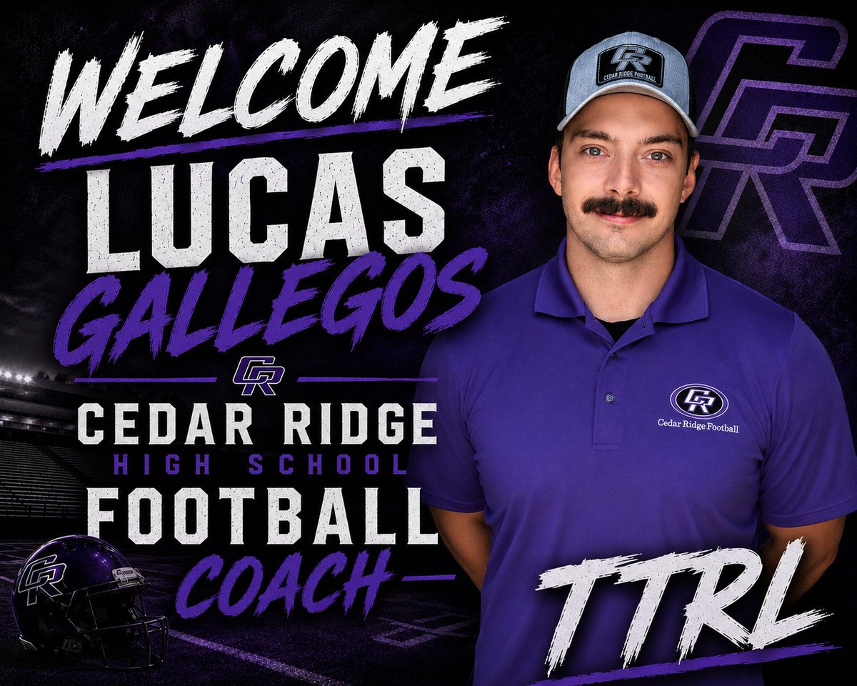 Cedar Ridge Football tweet media