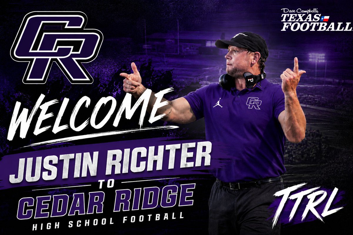 Cedar Ridge Football tweet media