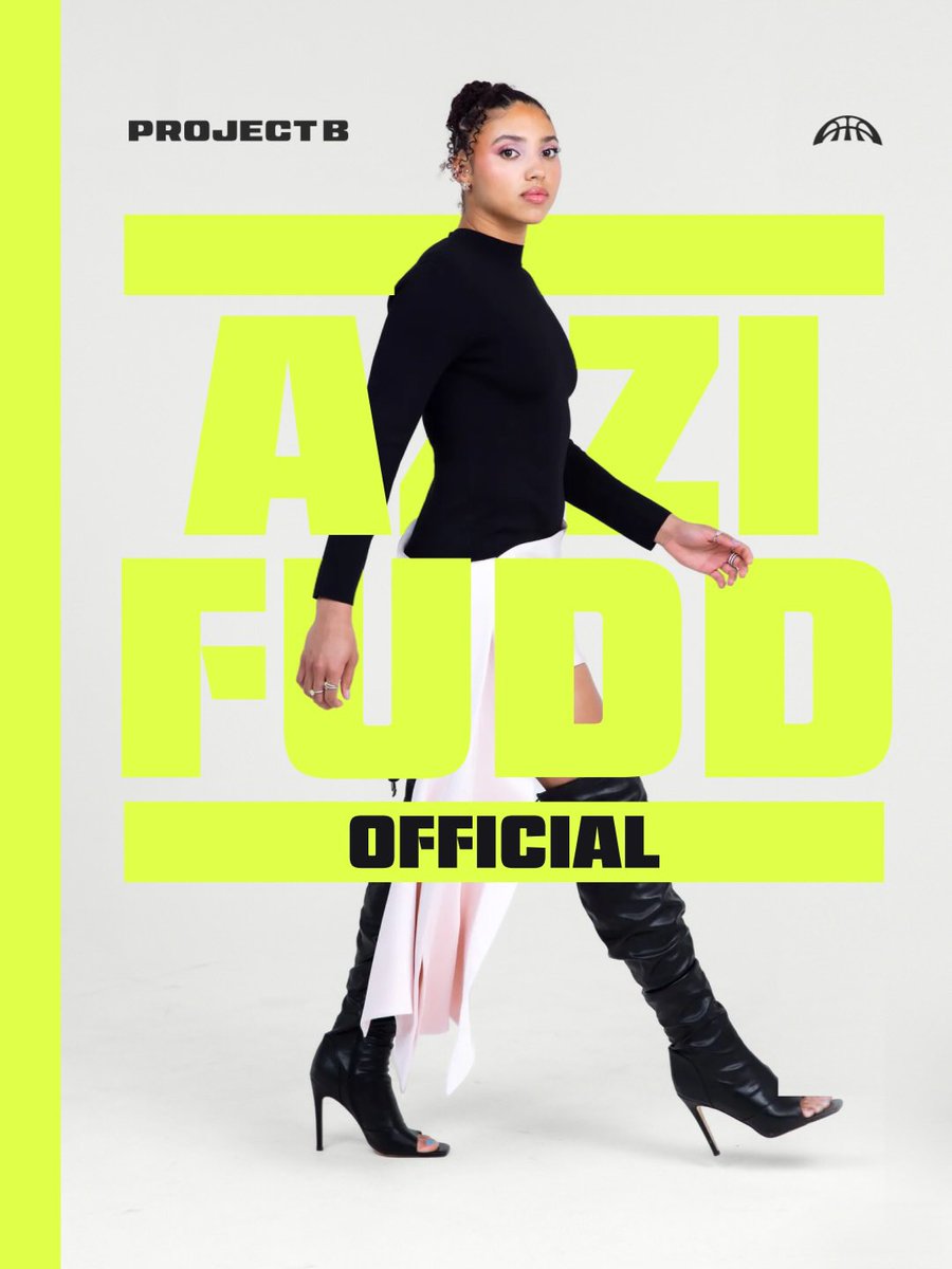 AzziArchive's tweet photo. unltdsports on IG | A huge congratulations to @azzi_35 on officially signing with Project B!

Proud to see Azzi continue building on everything she's earned. Another big step in a career that's only getting started. 🩷 https://t.co/N4R20nwzvB
