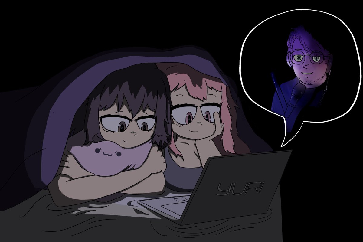 kvyat0's tweet photo. 🎨 [OC] before sleep #oc #yuri #feldup https://t.co/a4slRkBTv3