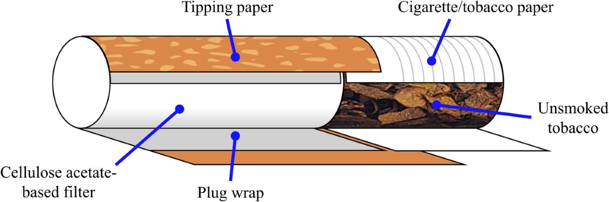 cigarettes microplastics  Wisdom Wednesday Most people don't know this Cigarette butts aren't paper. They aren't cotton. They don't biodegrade. They're plastic. Each filter is made of cellulose acetate  a microplastic that breaks cigarettes microplastics  One cigarette