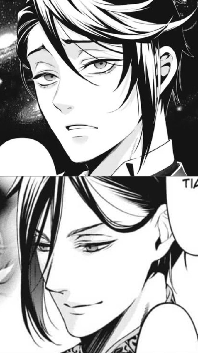 sebasuwaifu666's tweet photo. Puberty hits him backwards now if you compared him with recent and past chapters…. 💀🥀 #kurotwt #blackbutler #黒執事 #sebastianmichaelis https://t.co/fp3R2Q0SYP