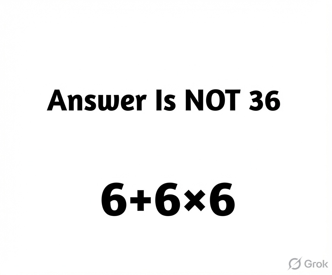 EmilyRose_X1's tweet photo. 🚫 The answer is NOT 36.

Don't rush your guess.

Look closely, think logically, and try again. 👀 https://t.co/H8IT7i7QFB
