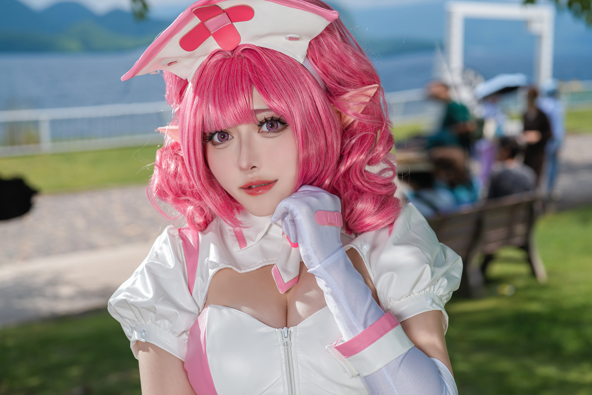 コスプレ】可愛すぎる「にじさんじ」併せにアニメ化を夢見るアイドル