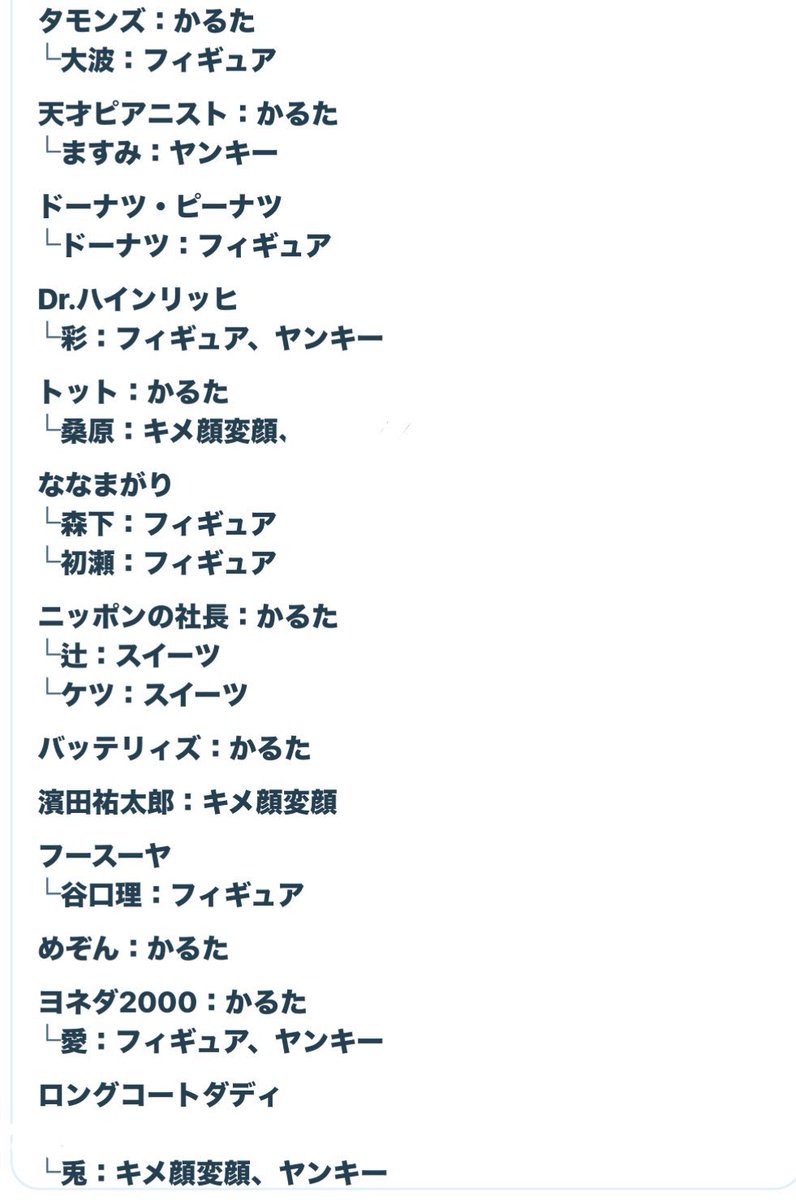 Lz6X2's tweet photo. 【交換】よしもとコレカ 7th Edition

求 画像1枚目(優先あり)

譲 画像2～4枚目

郵送交換希望📮 
異種やn:1の交換可能です。
ピンクの印のものを最優先で求めているため条件によってはお断り、または返信にお時間いただくことがあります。
検索よりお気軽にお声掛けください。🙇🏻‍♀️ https://t.co/QsRYK6sSFD