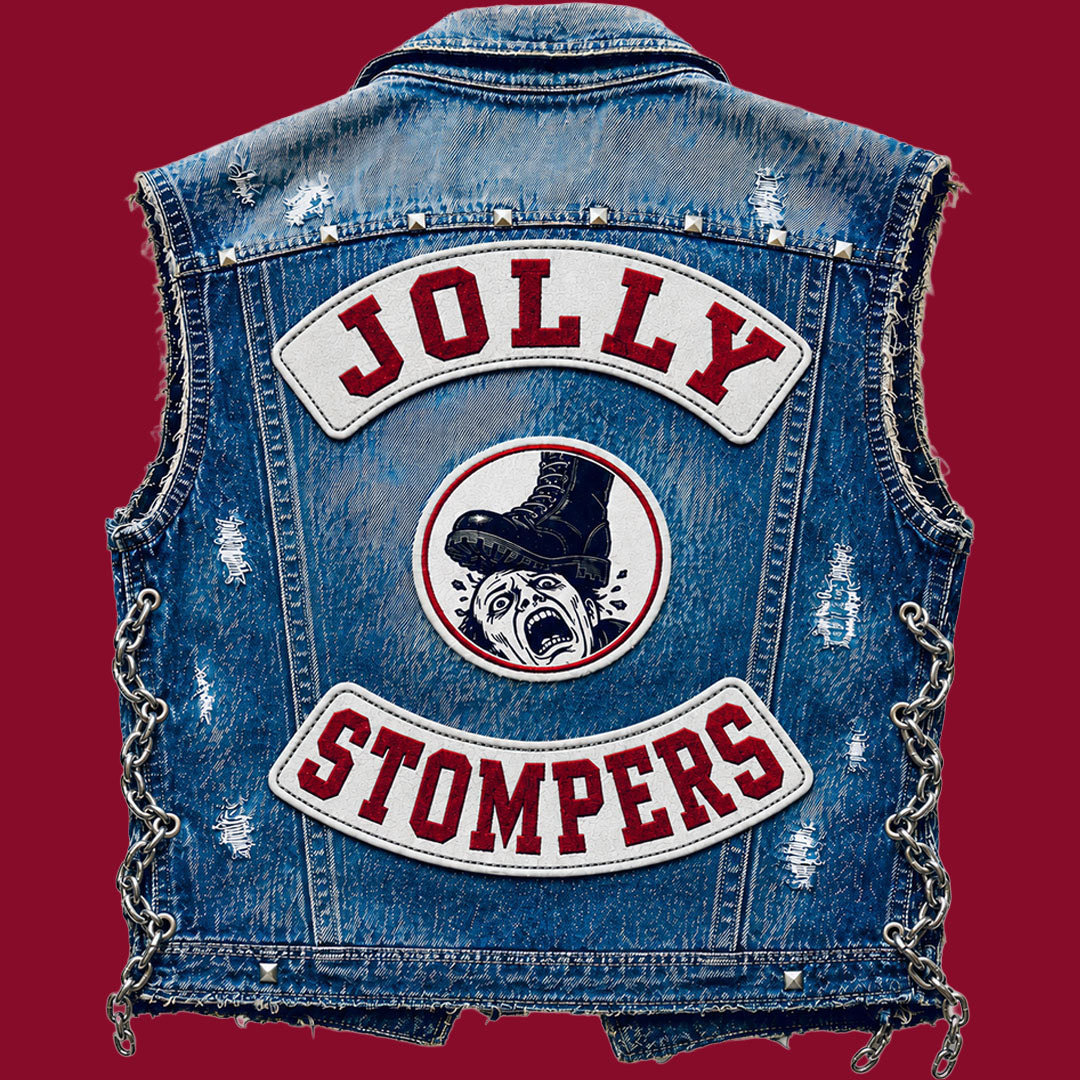 kingklast's tweet photo. 😮 5 FORGOTTEN 1970s NYC STREET GANG RECREATED VESTS—SWIPE TO THE FINAL CLUB! PART 1
🔥 NEW YORK CITY STREET-GANG HISTORY—DIGITALLY RECREATED! 🔥
#MajesticWarlocks #PuertoRicanBrothers #JollyStompers #LatinSoulBrothers #SavageSkulls https://t.co/frdjoINYJz