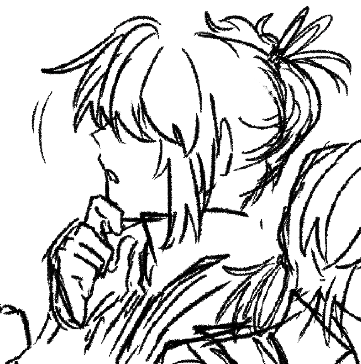 rewindinghearts's tweet photo. [It's a topknot today〜〜〜] https://t.co/McPv1Kif1e