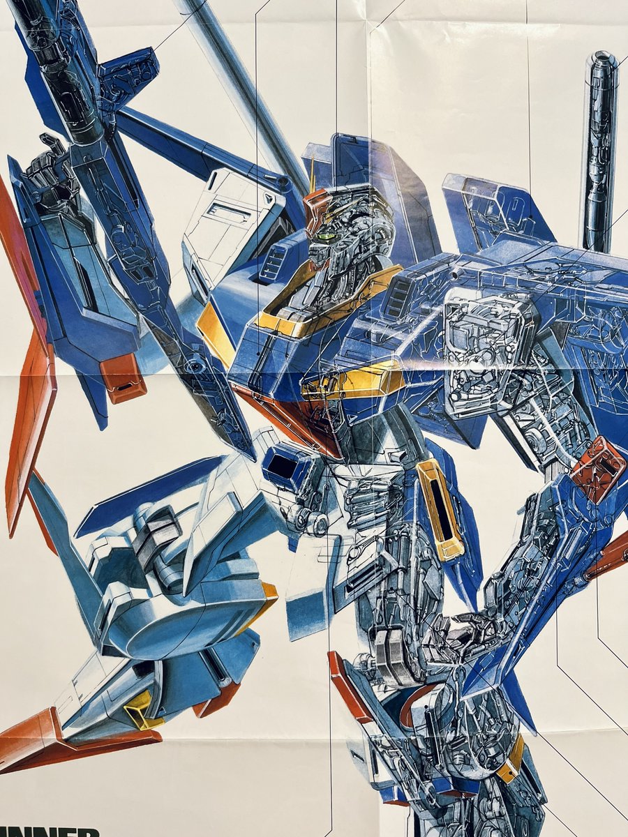 伊東守氏のZZガンダムを発見！ ものすごい、メカニカルさとシャープ