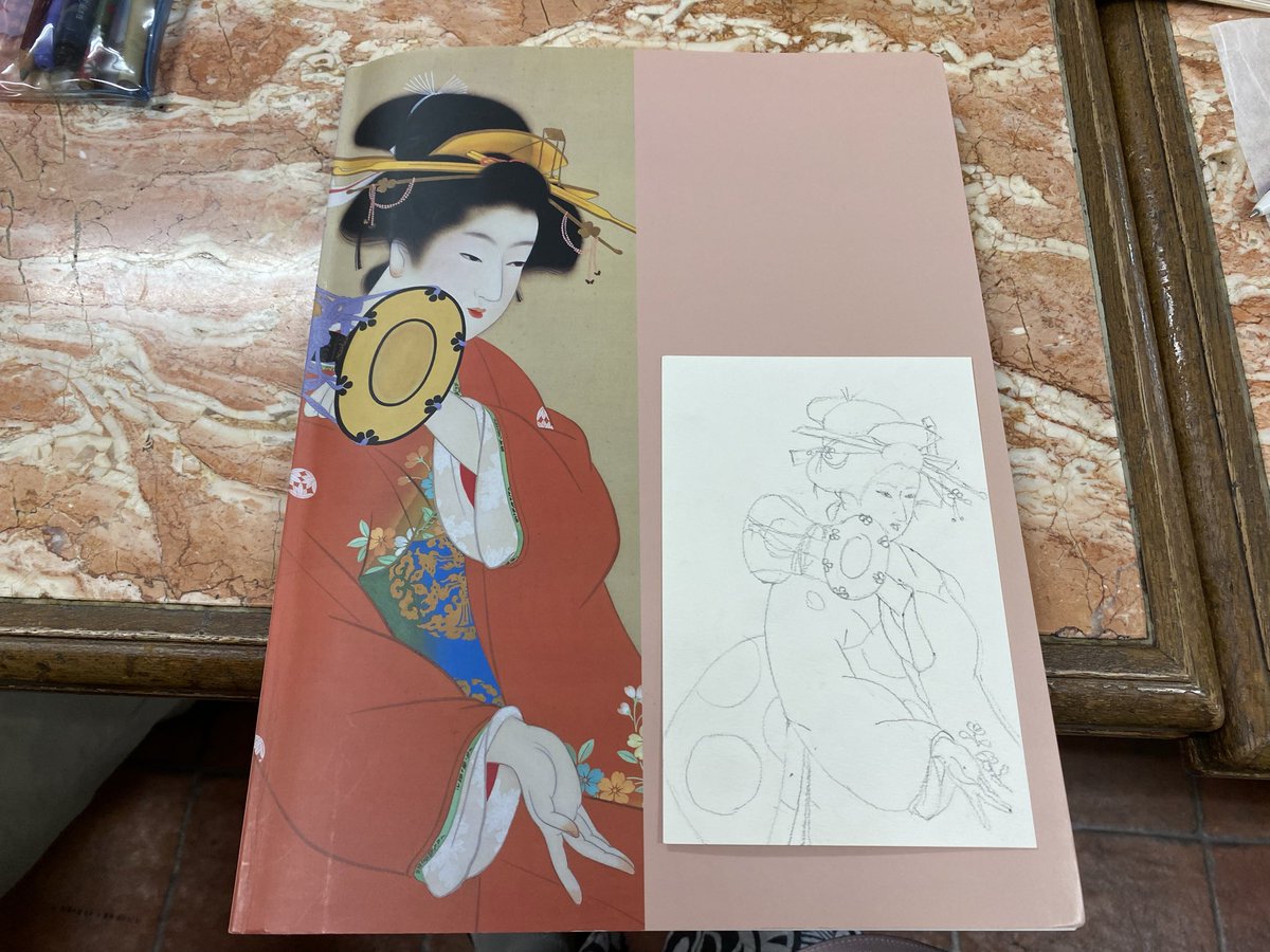 manbou193's tweet photo. 今日は絵を模写して、ランチして落語を聞きます😊
#湊座
#ねむ亭安楽
#ねぎ焼き茶屋 https://t.co/Zdjk6q3h8n