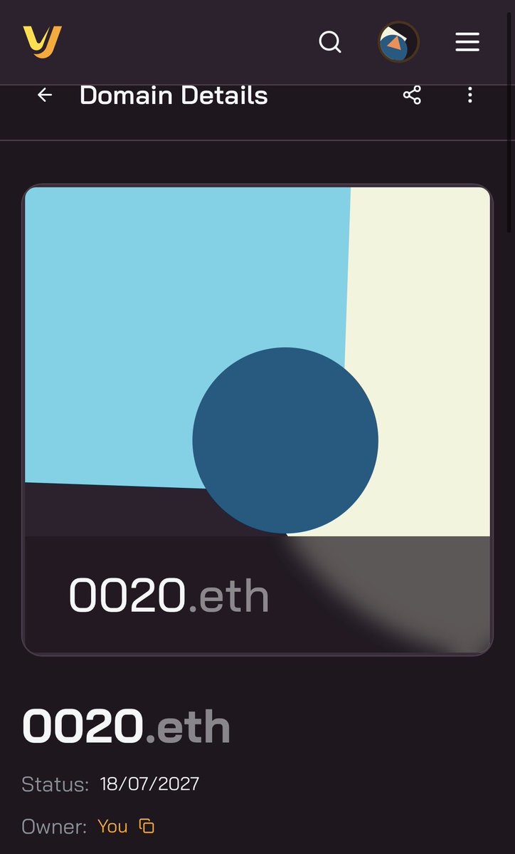 8778_eth's tweet photo. 0020.eth 💎
Added to the vault 🦦
#ens #Web3 https://t.co/kerVyad8bX