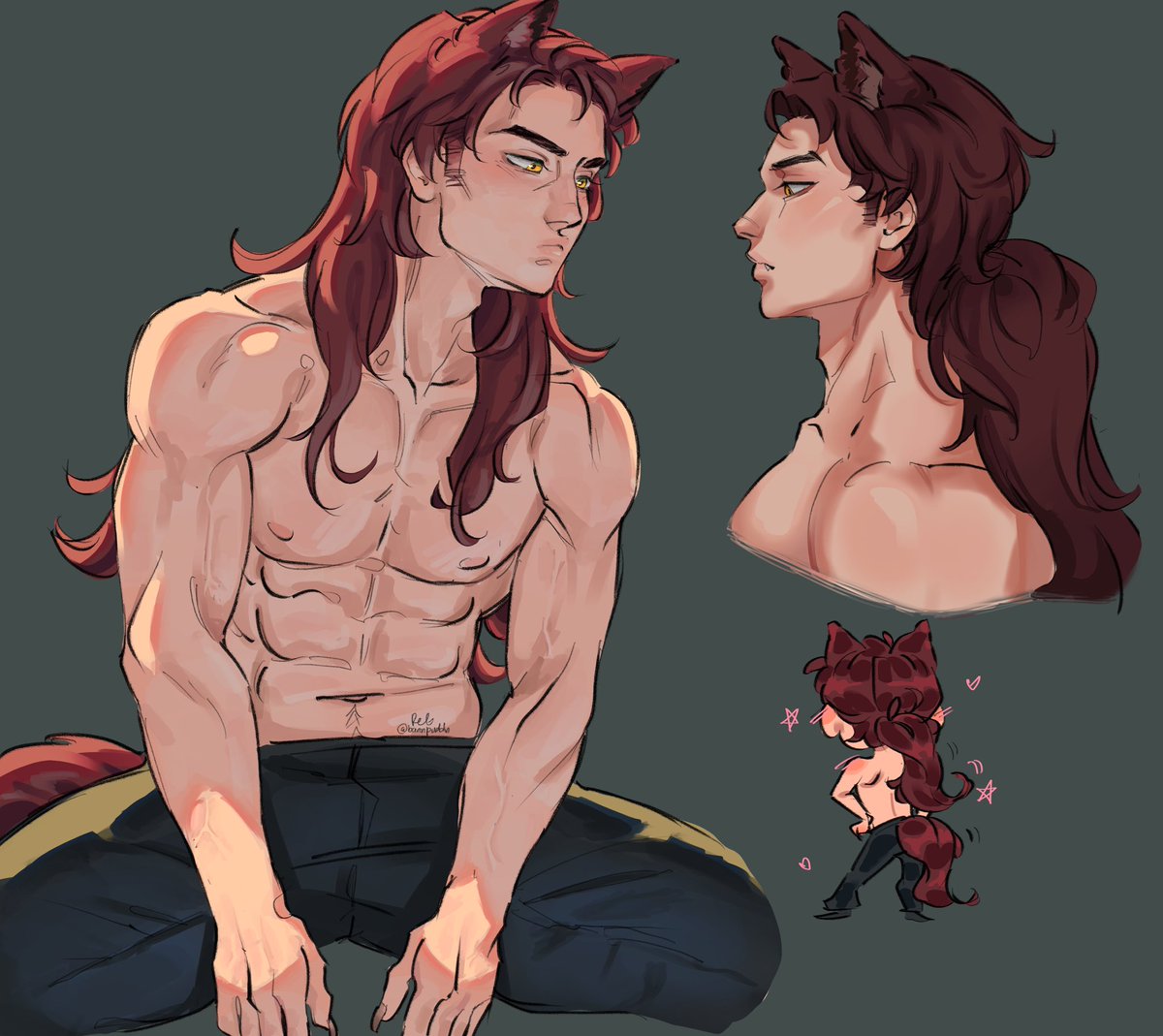 bannpuddn's tweet photo. anyways…..

YALL im sooooo excited for Valko 3rd myth!! I wonder how they’ll approach his long hair… Will he have the shaggiest hair of the 6 or will they deviate and give him a big bushy ponytail to match his big bushy tail (*≧∇≦)ﾉ
#Valko #ValkoIsLoved #ValkoIsValued https://t.co/yEPRZg3KFf