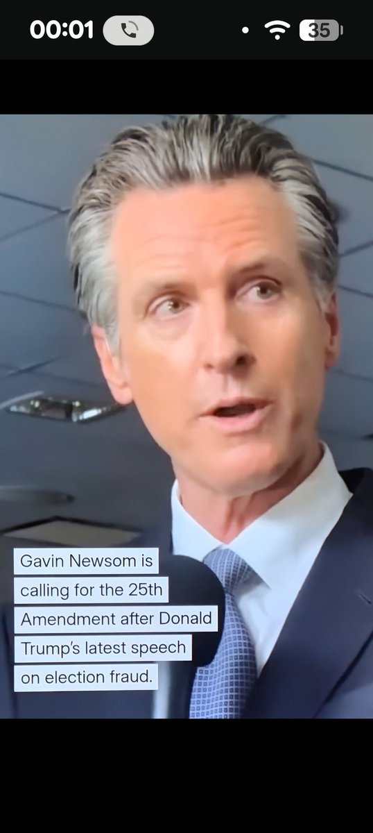 JoeyChambone's tweet photo. This inept neanderthal, @CAgovernor Gavin Newsom, is so infected by TDS that he hasn't the braincells to realize that, even if his "retarded demand", regarding the 25th Amendment, were ever even "remotely" taken seriously, they'd never have the Votes to invoke such a fallecy! https://t.co/rjH0avBQ7E