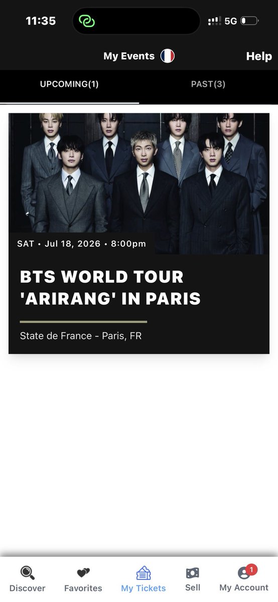 2sense24's tweet photo. 🚨 #WTS | BTS WORLD TOUR 'ARIRANG' IN PARIS 🇫🇷

🎟️ 4 Tickets Available
📍 Stade de France, Saint-Denis
📅 July 18

Still looking for tickets? Reserve yours before they're gone!

✅ Safe ticket transfer
🌍 International buyers welcome

📩 DM to reserve your tickets now!

#BTS_ https://t.co/lOnlbYsLoQ