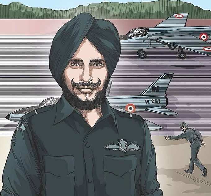 tellambrish's tweet photo. शौर्य की उड़ान कभी थमती नहीं,
वीरों की गाथाएँ सदैव राष्ट्र का गौरव बनकर अमर रहती हैं।

1971 के भारत-पाक युद्ध में अदम्य शौर्य एवं साहस के परिचायक अमर बलिदानी परमवीर चक्र से अलंकृत फ्लाइंग ऑफिसर निर्मलजीत सिंह सेखों जी की जयंती पर कोटिशः नमन...!!

वंदेमातरम् https://t.co/fTTUV7StRs