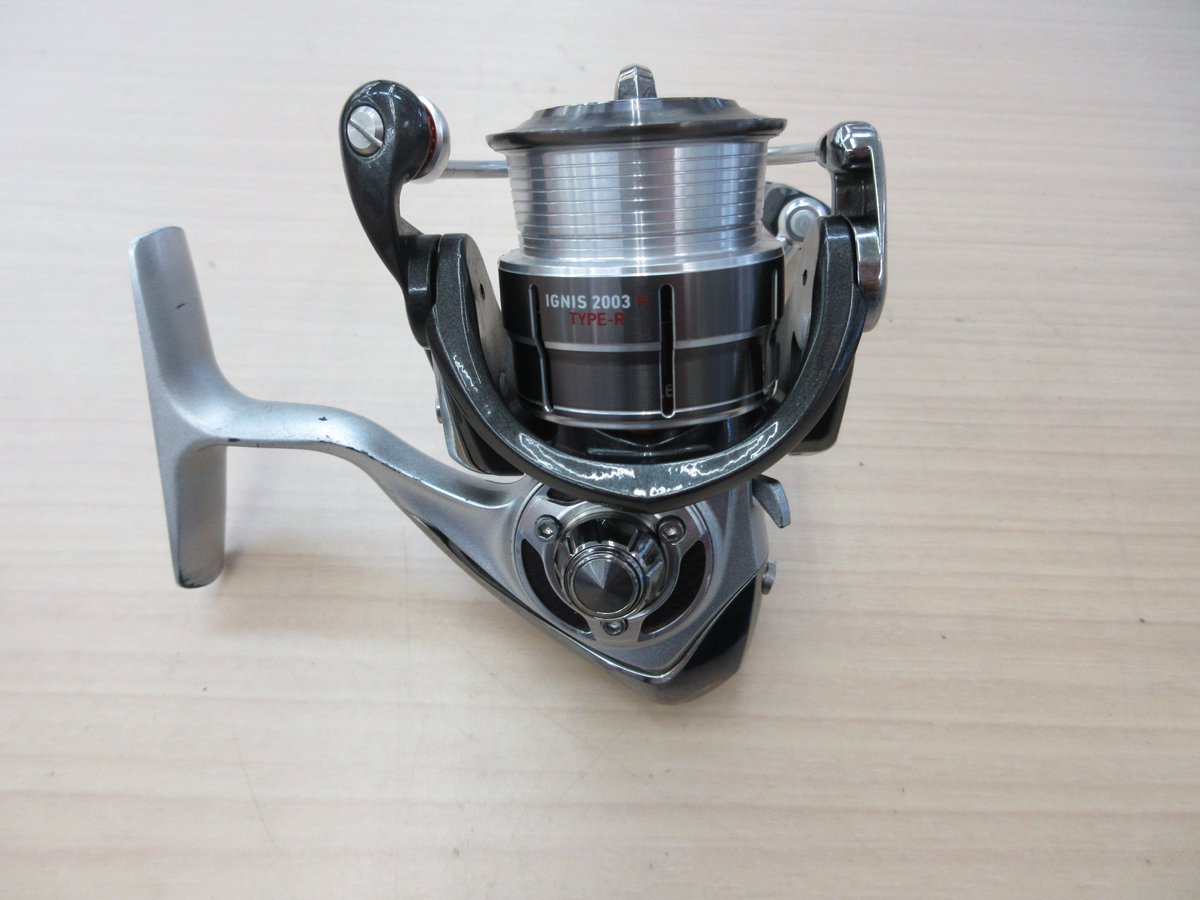 Daiwa IGNIS 2003H TYPE-R スピニングリール ダイワ イグニス2003H TYPE-Rを買取りさせていただきました！ 人気の