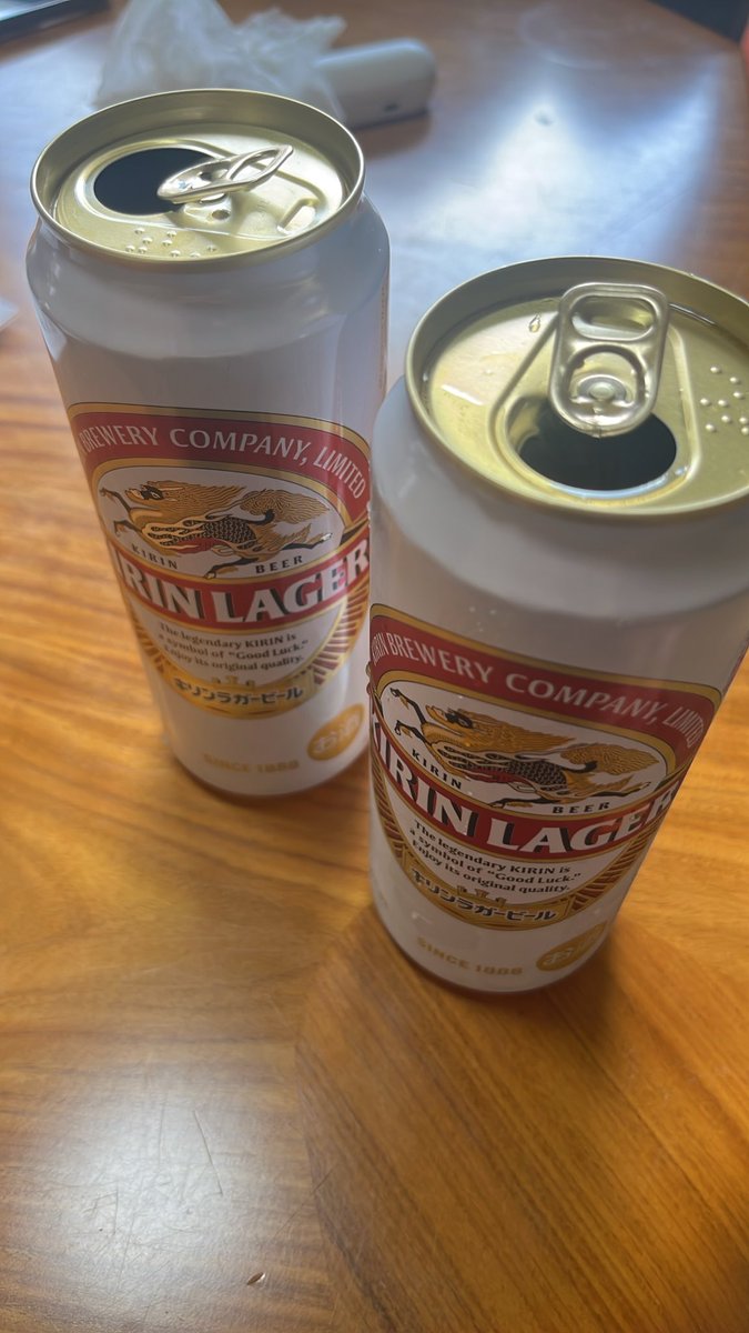 Q_Toruman's tweet photo. ビールandビール https://t.co/0Te40NQQ2T