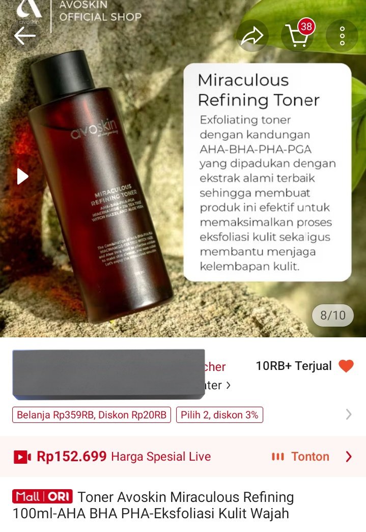 chizuokaa's tweet photo. jangan lupa pake sunscreen nderrr
https://t.co/MSSsT3YDpp

klo basicnya dah bener baru boleh pake exfoliasi
 
exfo pertamaku dulu ini cocok buat pemula
https://t.co/2m7Uu1uG1y

klo sekarang lagi pake avoskin
https://t.co/TiU5gd0CnG

eksfoliasi cukup seminggu sekali/2x https://t.co/UMCLarqMCO