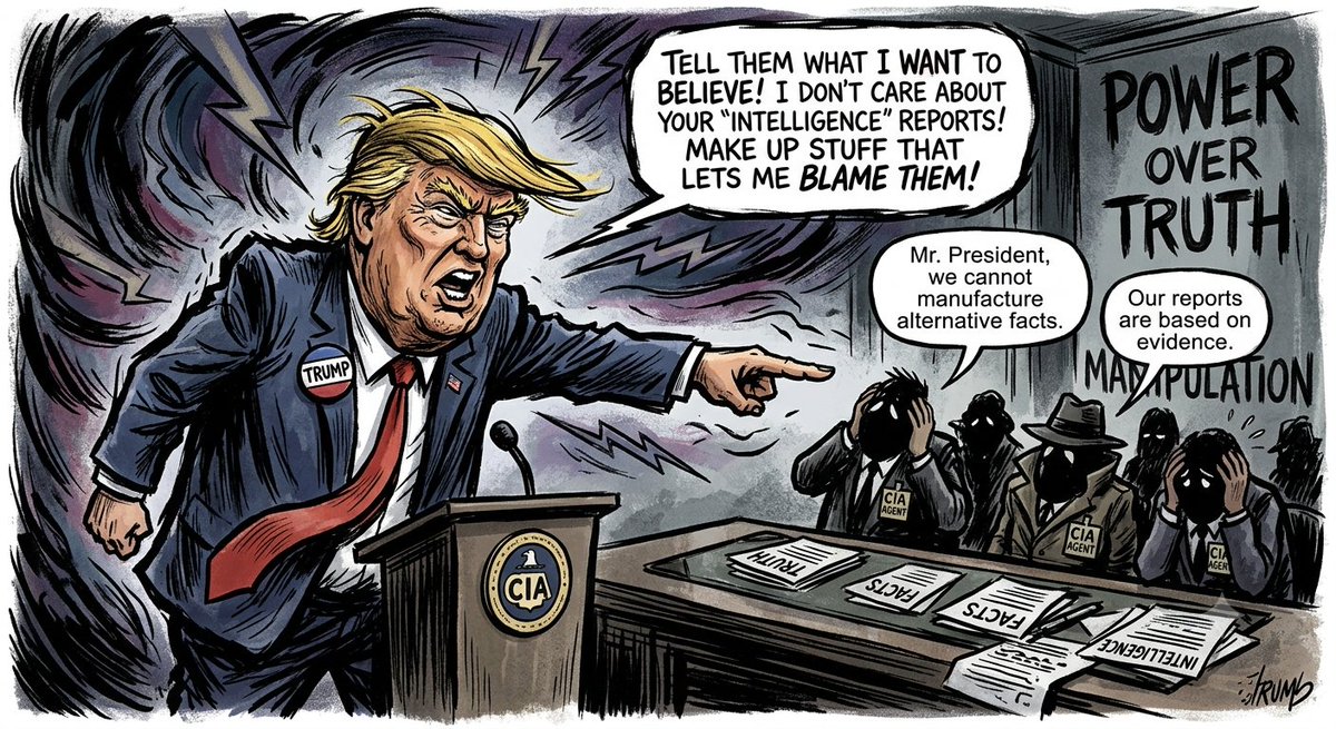 SoyArellan's tweet photo. Trump dice una cosa y la CIA otra. La agencia de inteligencia estadounidense expresa en sus informes que no puede asegurar la ejecución de fraude electoral en Venezuela, ni la manipulación masiva de los sistemas eléctricos de escrutinio, desmontando la narrativa del fraude. https://t.co/YO9RnRXwYq