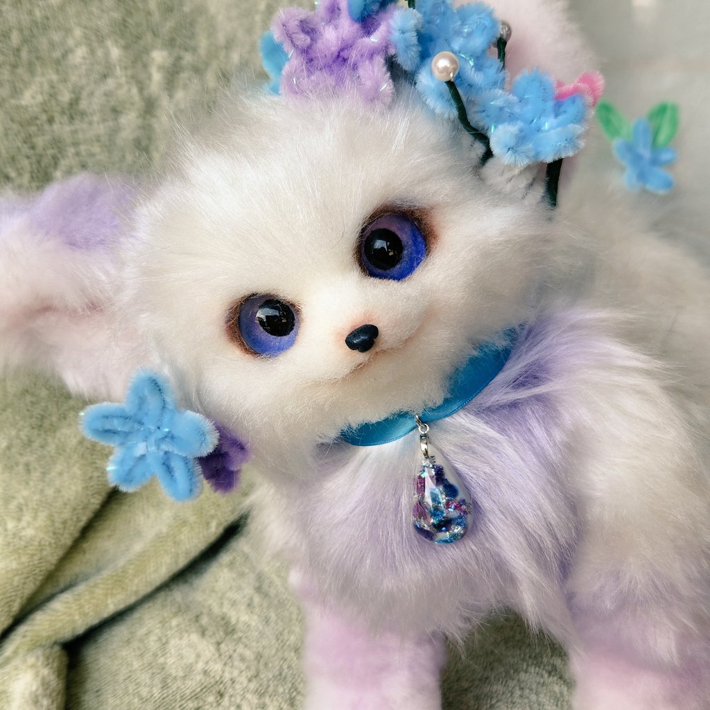 アートドール　No.106 ねこ幻獣 こんにちはっ！ 今夜7時ぐらいから、ヤフオクでお家探しをしたいと思い