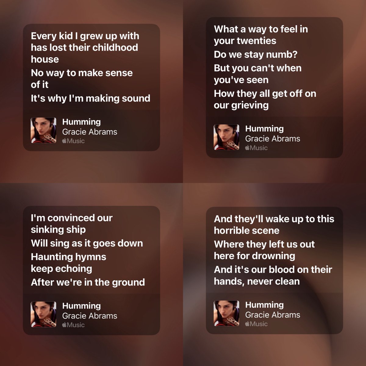 larstucker's tweet photo. can we talk about humming for a second? who even writes stuff like this? this is the best song in her entire discography. https://t.co/IECuA7U3aw
