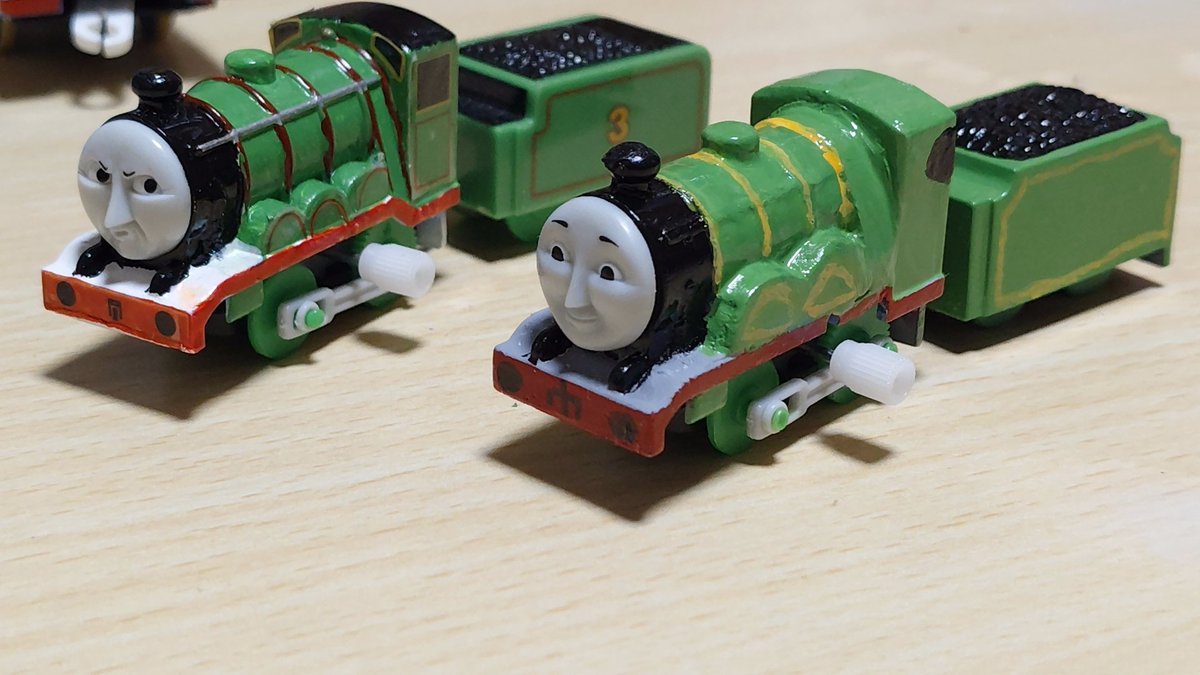 y55139's tweet photo. Henry&amp;GreenEngine https://t.co/fUZQN91x4c
