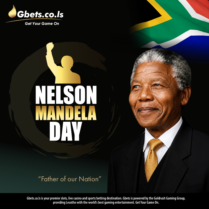 GbetsLS's tweet photo. Today, we honour Nelson Mandela's legacy, reminding us that meaningful change starts with simple acts of kindness. 

Nelson Mandela Day highlights how small gestures can uplift individuals, strengthen communities, and inspire hope. 

Happy Nelson Mandela Day

 #Gbets https://t.co/zI3OXkuscD