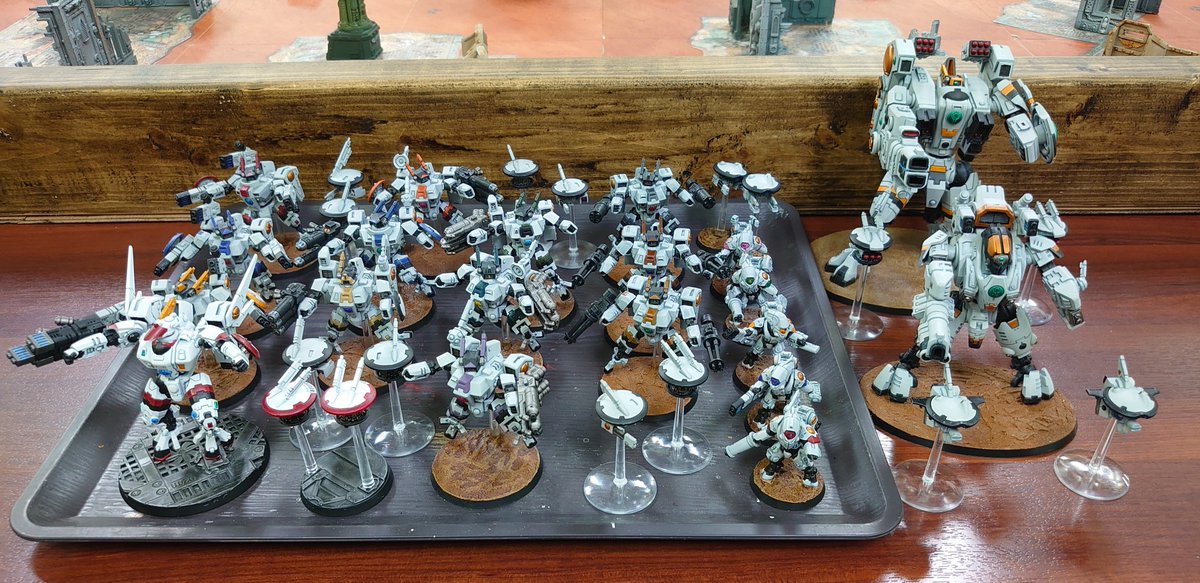 Morikaw90702047's tweet photo. 本日は40k1000ポイント戦です😉‼️
#ウォーハンマー
#warhammer https://t.co/jPSwSG5Wlh