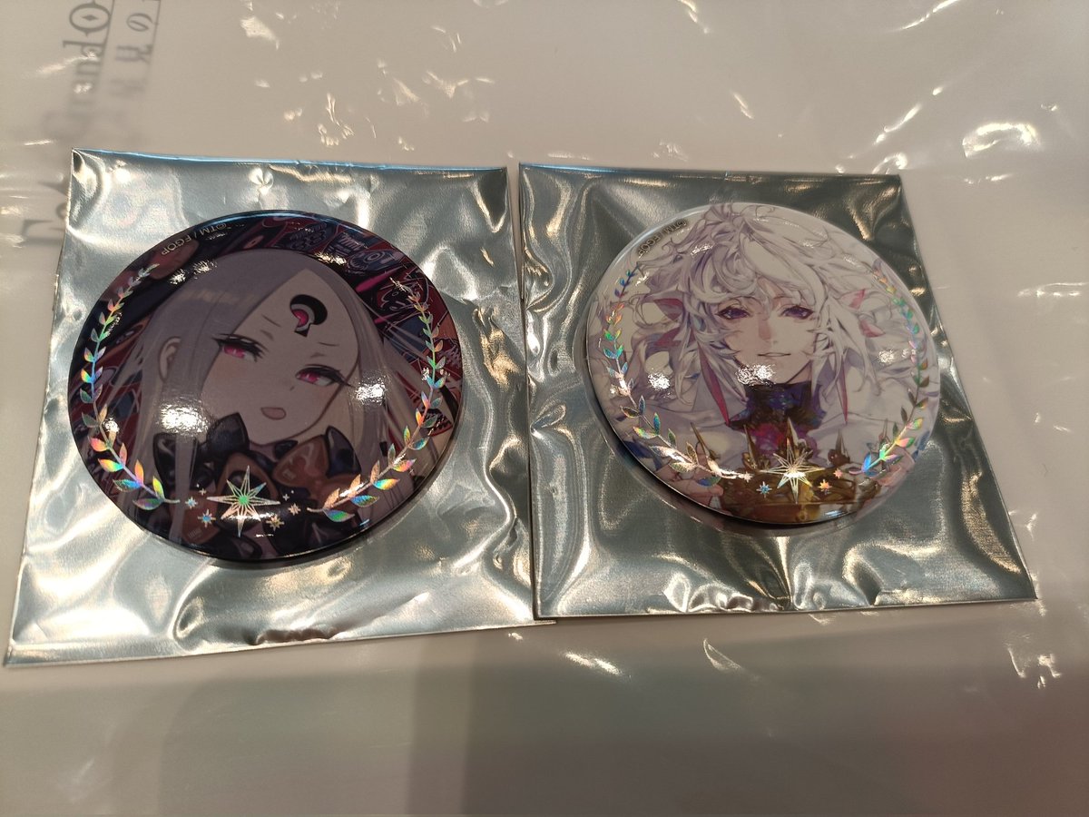 chiritori_goods's tweet photo. @non_TL FGO展 星見の回廊 交換 

譲)特典 ゴールデンBB
缶バッジ アビゲイル、マーリン

求)同種 ジークフリート

ひとまず缶バッジはマーリン纏めて希望(それぞれ決まるようでしたらバラでも可)

本日現地手渡し＞後日都内手渡し又は郵送

よろしくお願いいたします https://t.co/hi2QI51fui