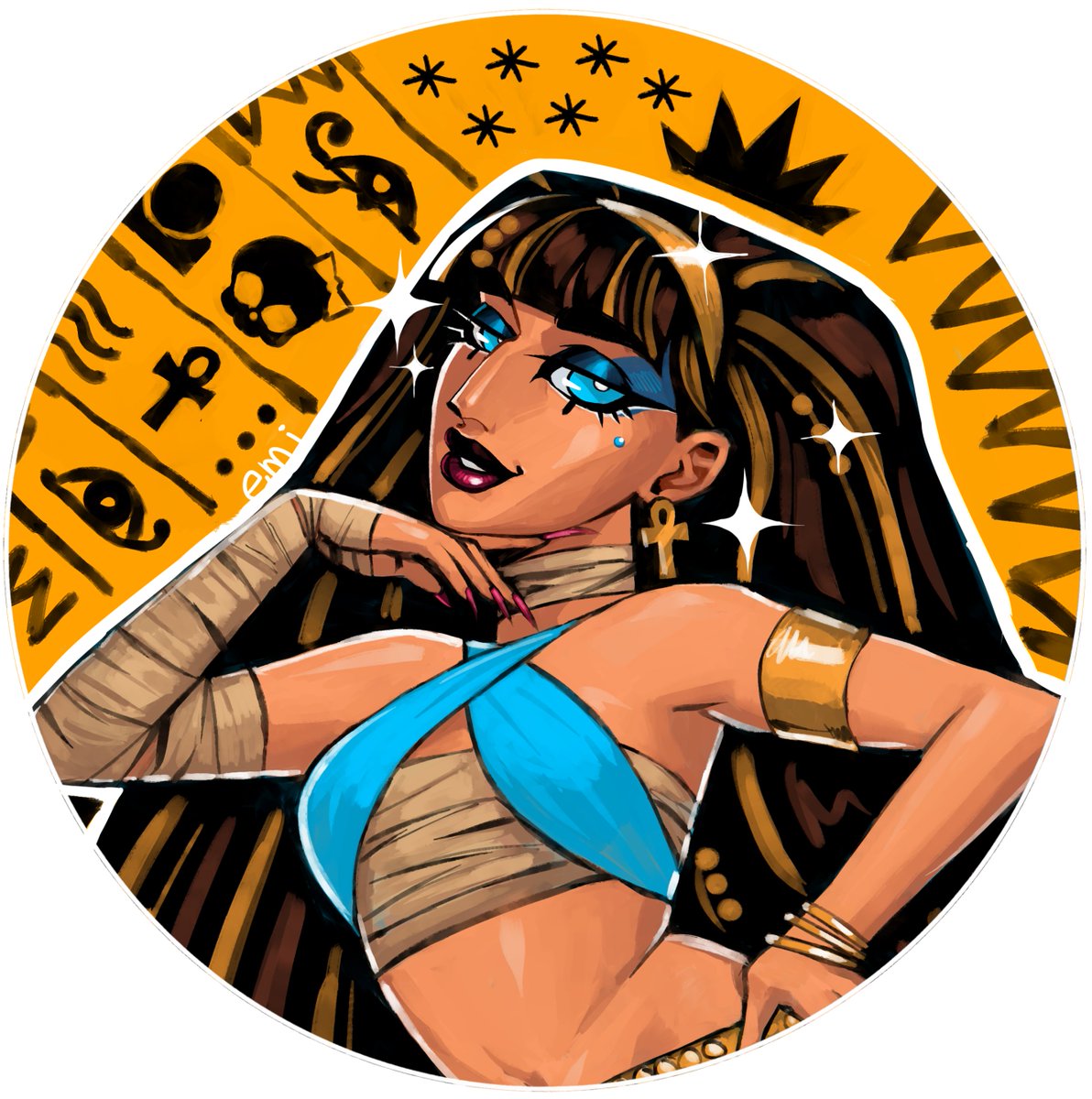 emi_lcklck's tweet photo. Cleo de Nile https://t.co/RQGwILfxn7