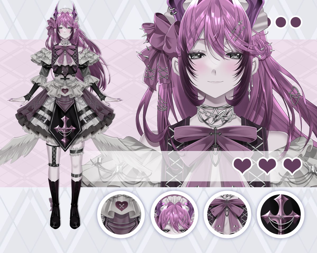Mashiro163's tweet photo. VTuberモデルを制作させていただきました✨

キャラクターの魅力を引き出せるよう、心を込めて制作しました。
ご依頼いただきありがとうございました！

これからの@DIARIS_amami さんの活動もぜひ応援よろしくお願いいたします🌸

#VTuber #Live2D #イラスト #モデリング https://t.co/emfv4gUw3A