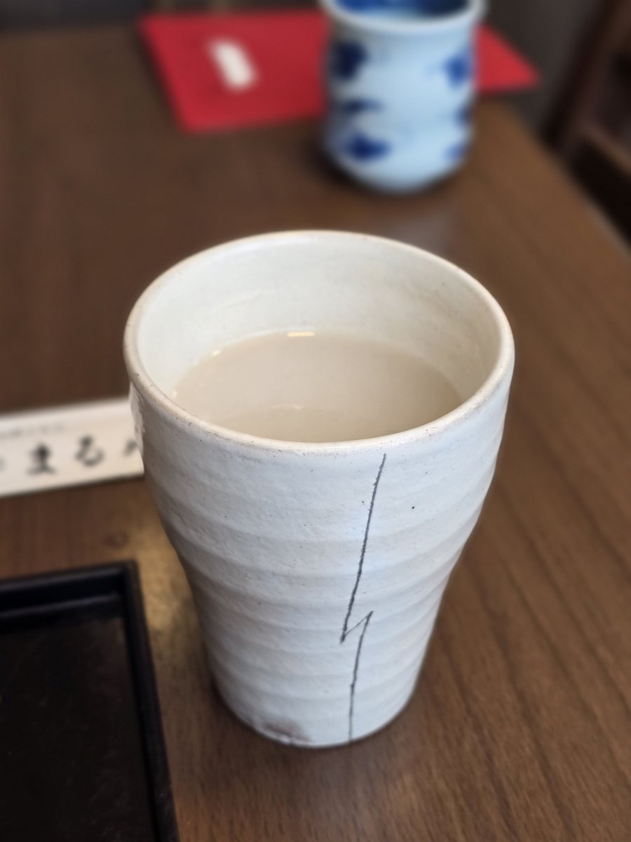 goddesswithyou's tweet photo. 焼酎蕎麦湯割り。
蕎麦湯、めっちゃ濃い！うまい！ https://t.co/c5Ka6tSMwz