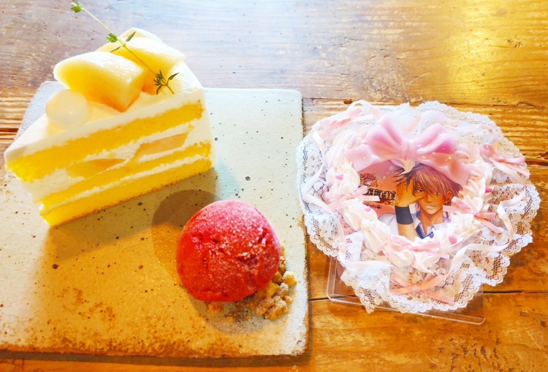 Maryvanne128's tweet photo. 桃の季節🍑🩷
真夏日に仁王くんと淡くて可愛い桃スイーツでひんやりまったり🎀🍃 https://t.co/LB0jsEOn3L