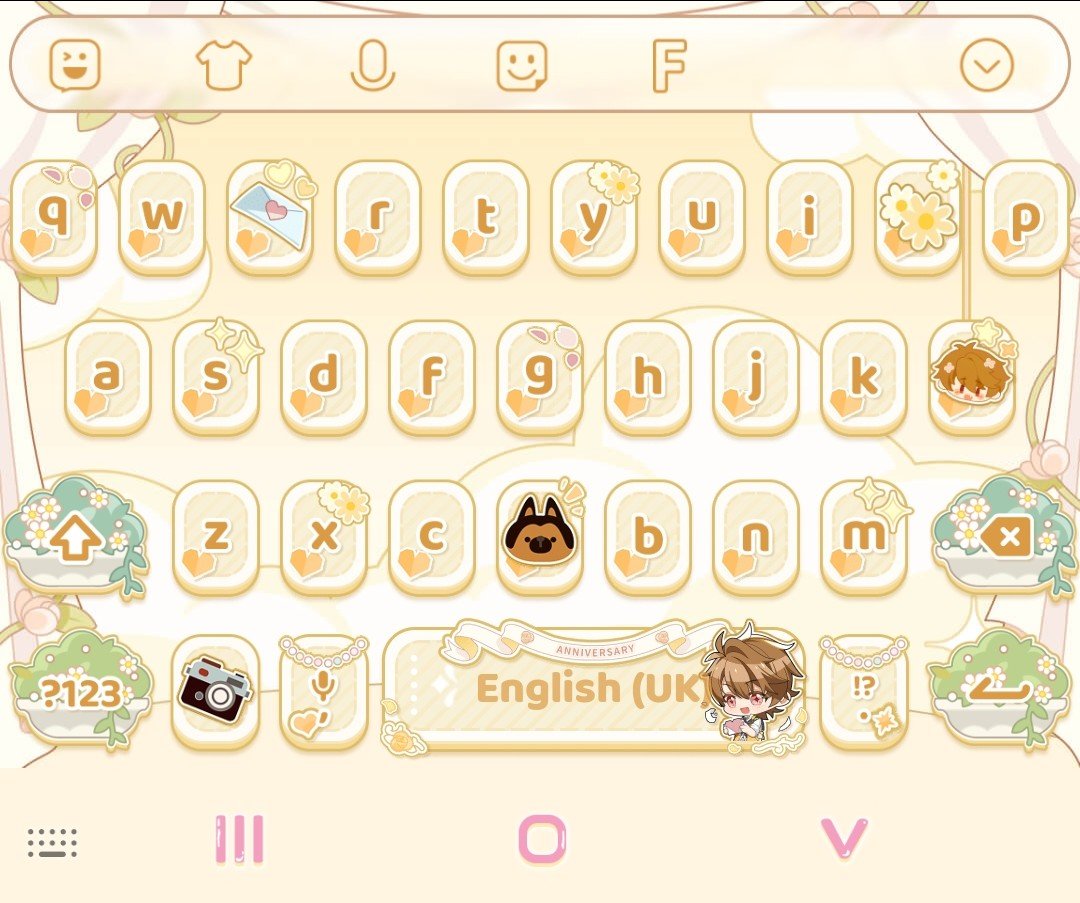 MystxLey's tweet photo. Loving the keyboard animation and design~💛💛

#TearsOfThemis #TearsOfThemisXFacemoji https://t.co/jaGHNnrXeC