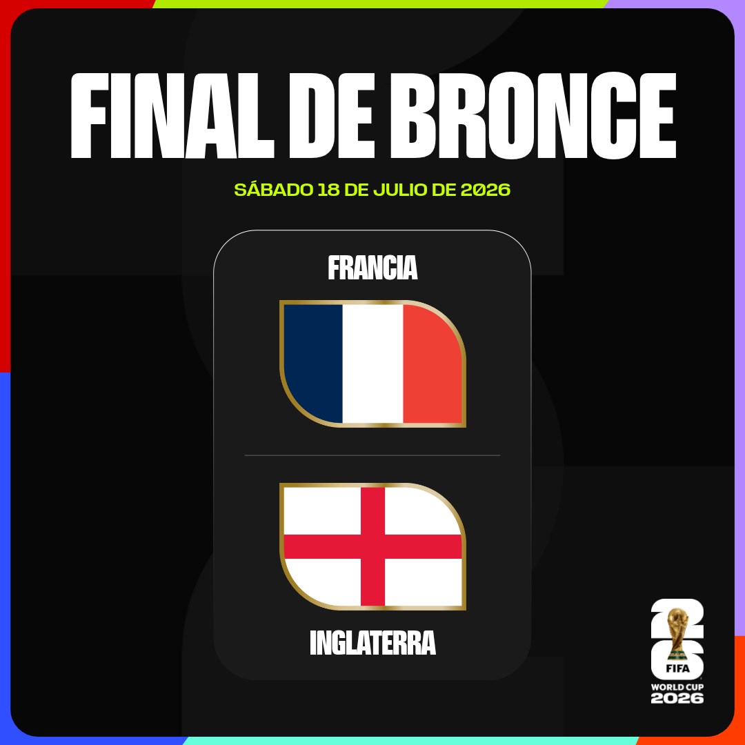 fifaworldcup_es's tweet photo. ¡Hoy sabremos quién se queda con un lugar en el podio! 🇫🇷🏴󠁧󠁢󠁥󠁮󠁧󠁿

#CopaMundialFIFA