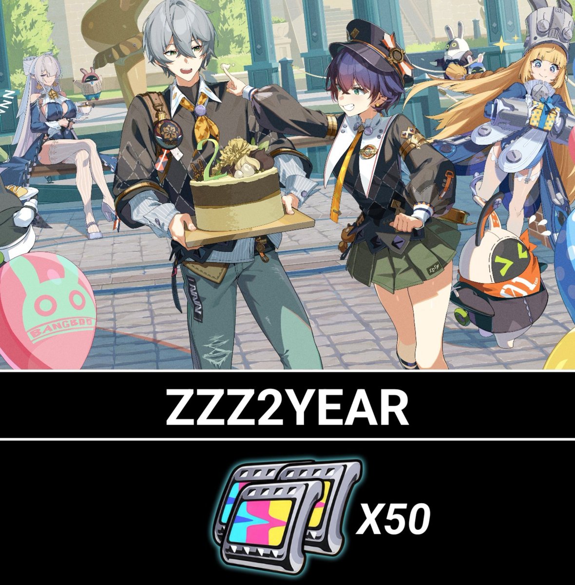ZenlessWorld's tweet photo. NEW CODE OF 50 POLYCHROMES 

ZZZ2YEAR

#ZenlessZoneZero #ゼンゼロ #ZZZ https://t.co/1MTOe80afC