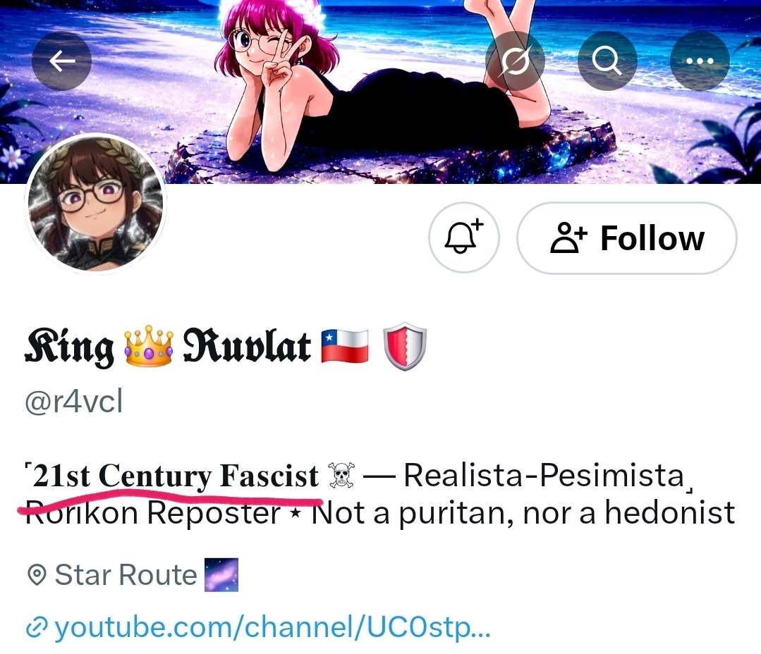 LaikaOrbital's tweet photo. "los derechos humanos son lo peor que le ha pasado a la humanidad": 
Un Otaku de 40 años que vive de sus papás y se cree neonazi 😅 https://t.co/mBXtGTfIEE